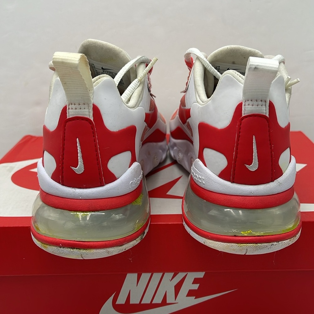 Nike WMNS Sneakers AIR MAX 270 REACT SE
WHITE/TRACK RED-BARELY ROSE BV3387 100 - Picture 12 of 16
